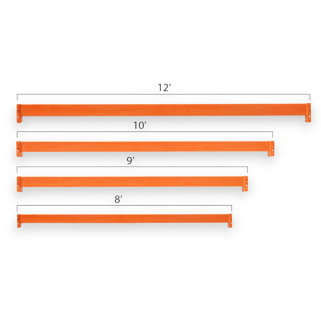 Kingmore Teardrop Pallet Rack Beams